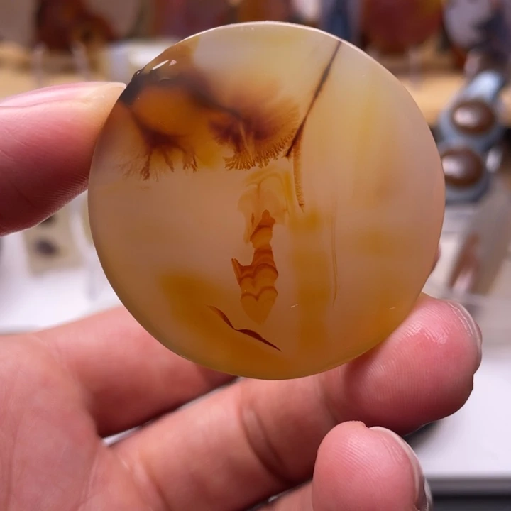 玛瑙/玉髓未镶嵌吊坠(不含链)