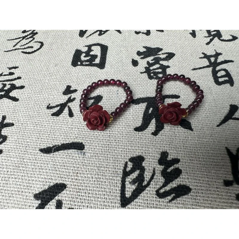 【王美丽】石榴石戒指（多样性发一件）