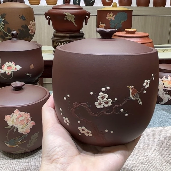 紫砂茶叶罐茶叶罐