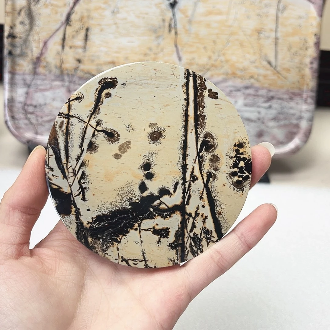 石材广西天然国画石