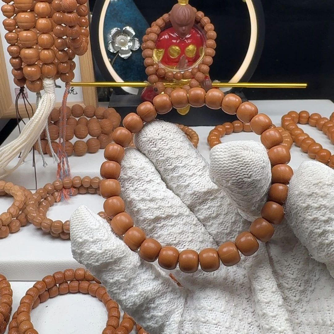 付***召猴头核桃手串猴头老邢8.5