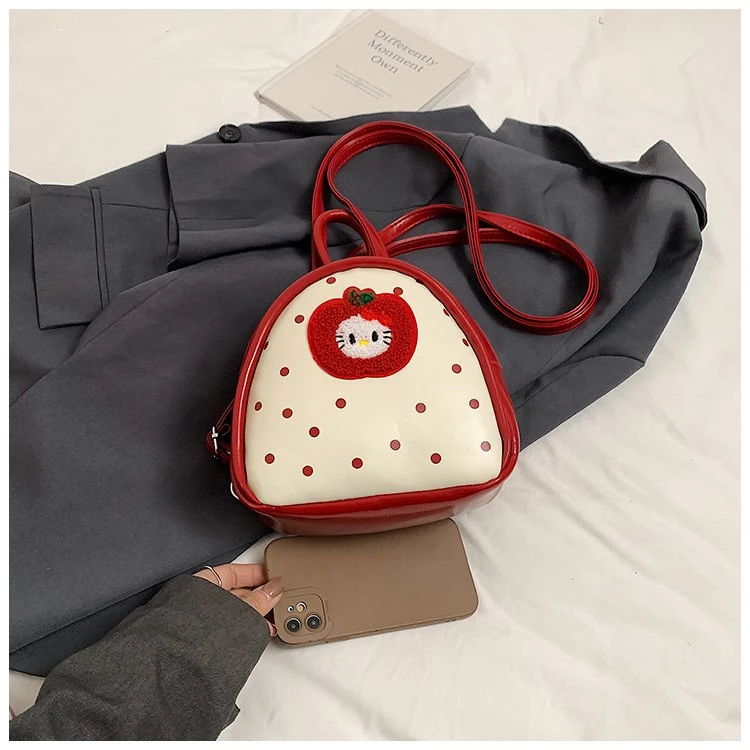 苹果KT双肩包可爱高颜值女生学生包包女士小包出行拍照网红包包