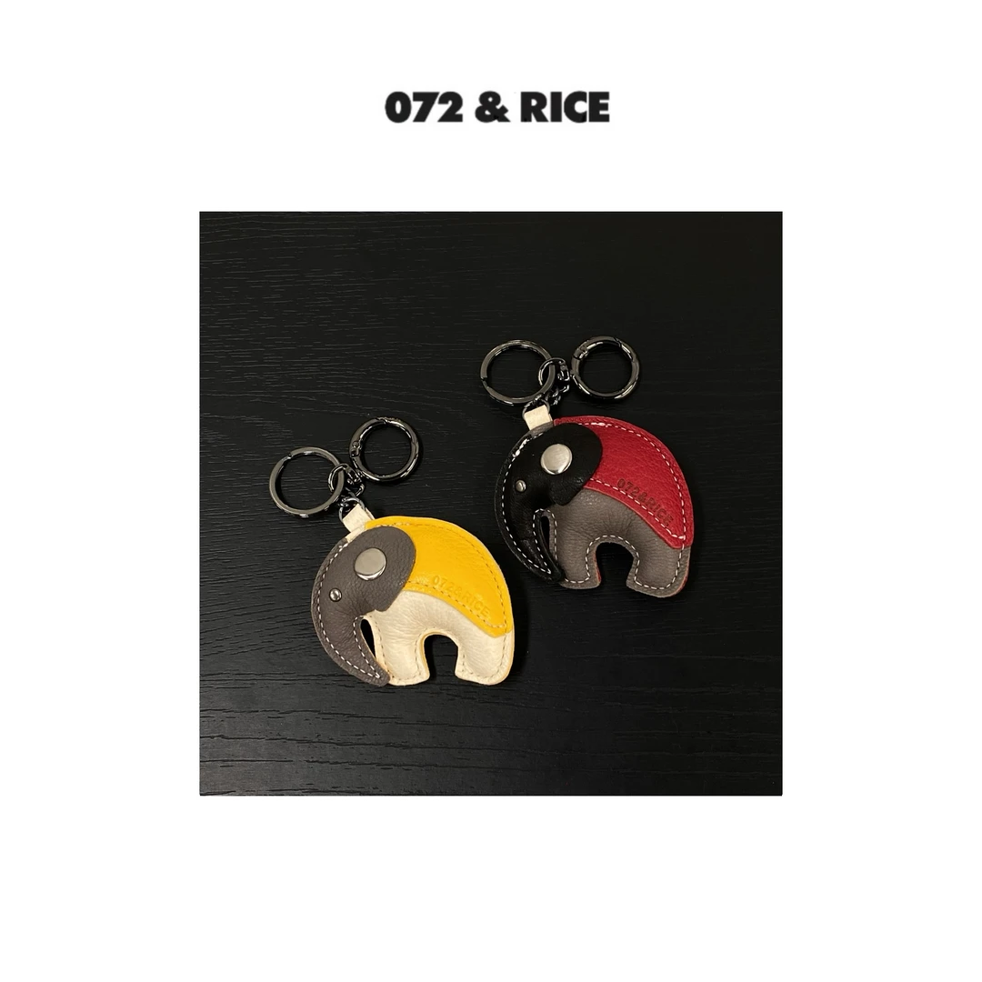 072 & RICE【拼色象】时尚百搭手工创意挂件 FD0203