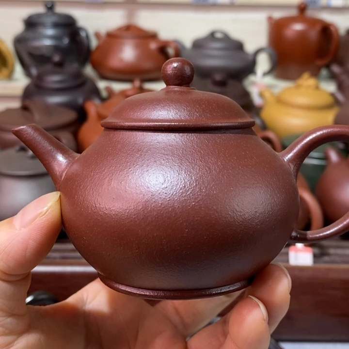 用***7茶壶紫砂微瑕处理一把