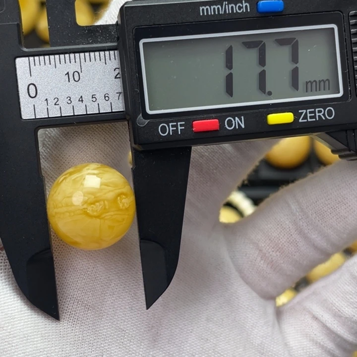 蜜蜡手链未镶嵌蜜蜡圆珠32