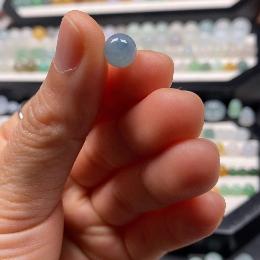 翡翠散珠卡7.6牛仔蓝