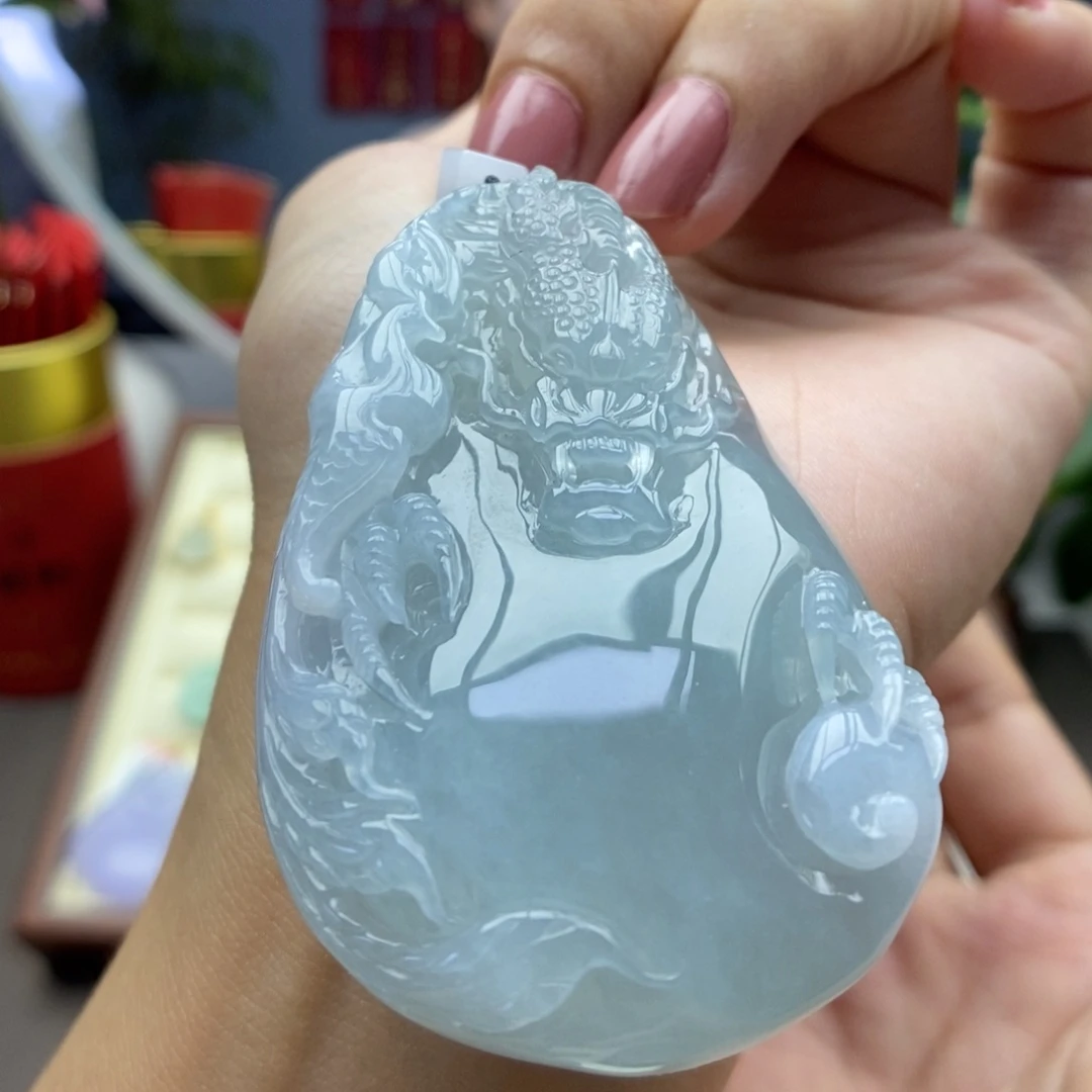 翡翠未镶嵌颈饰吊坠6