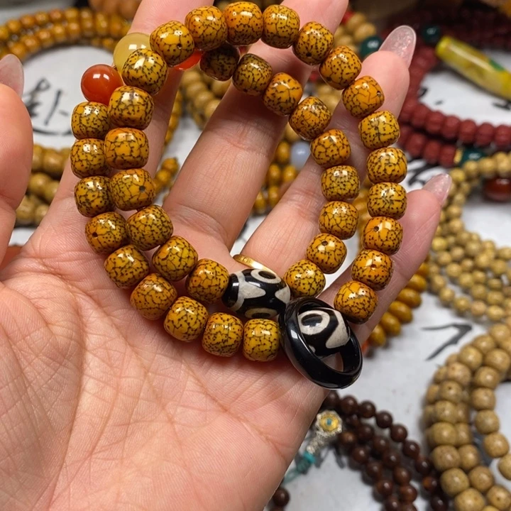 星月菩提吊坠老星月10