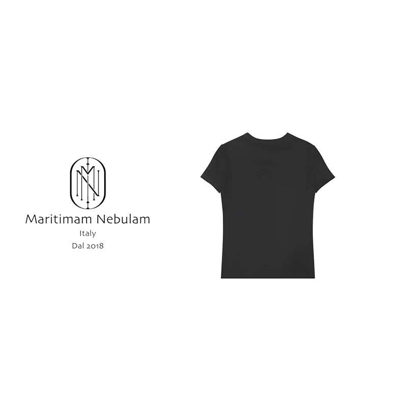 MN"莱赛尔羊毛T"春季女装圆领内搭上衣 SZ1764