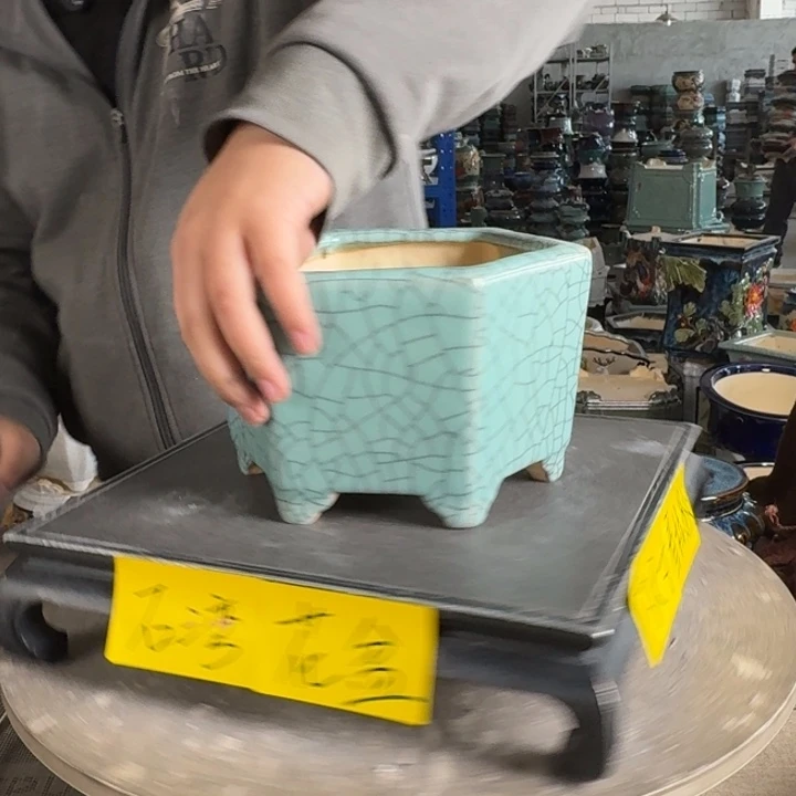 。一风堂石湾花盆 内15*10