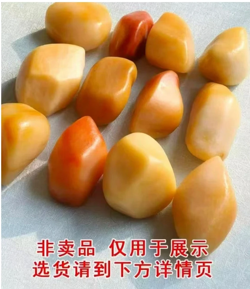 新疆戈壁石盆景石五彩石精品直播间选购