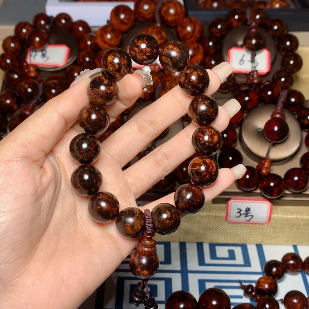 黄花梨/降香黄檀手串/手链静****