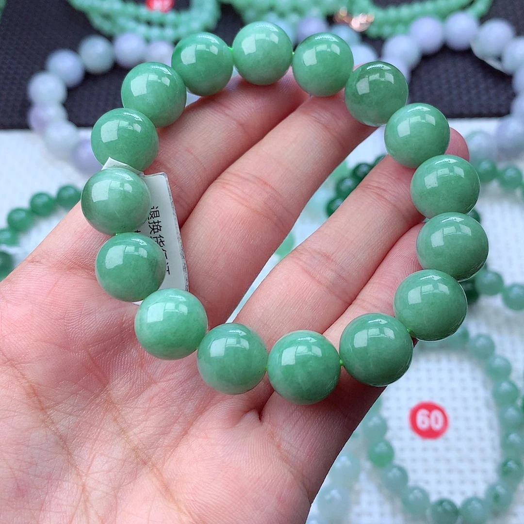 翡翠未镶嵌毛衣链