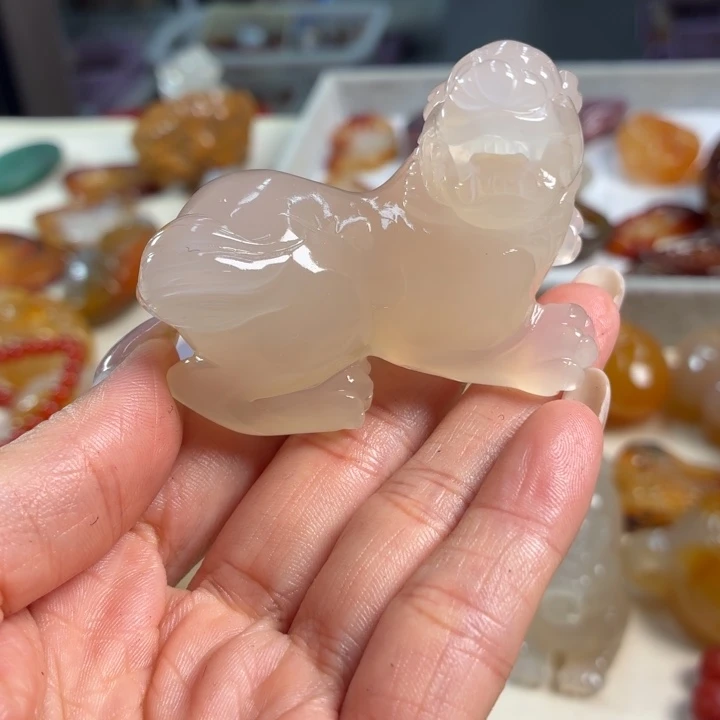 玛瑙/玉髓未镶嵌吊坠(不含链)