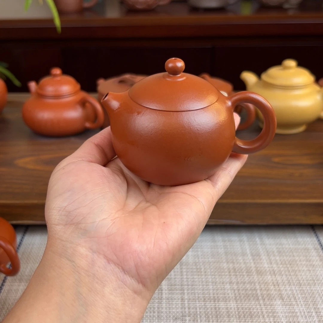 茶壶紫砂朱泥西施全手130cc