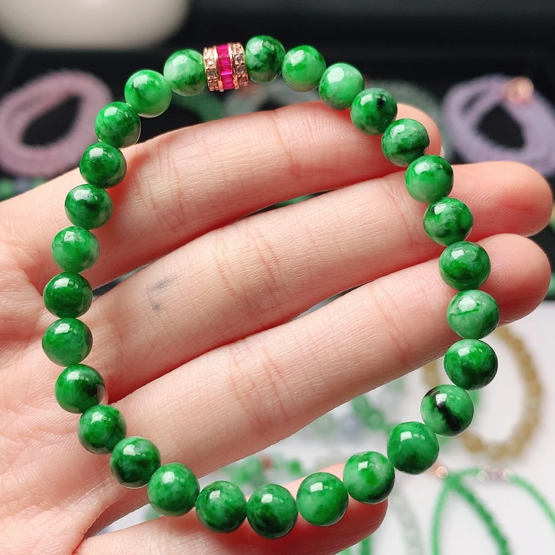 翡翠未镶嵌手链翡翠