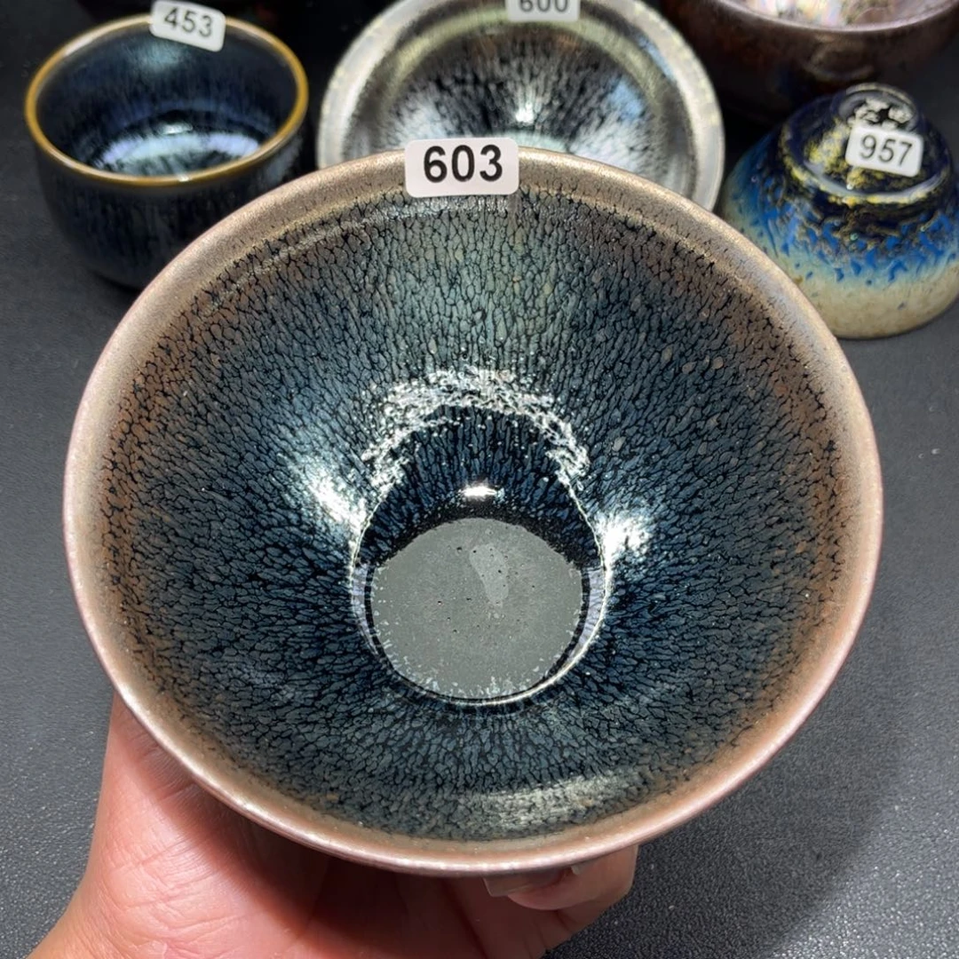 茶盏603 建盏单盏放大漏…………