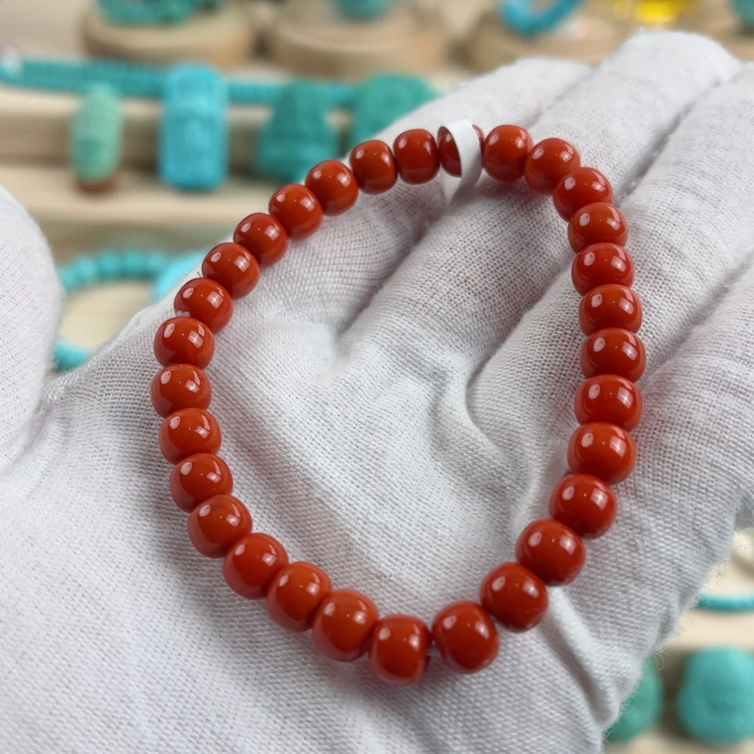 未镶嵌手链南红玛瑙