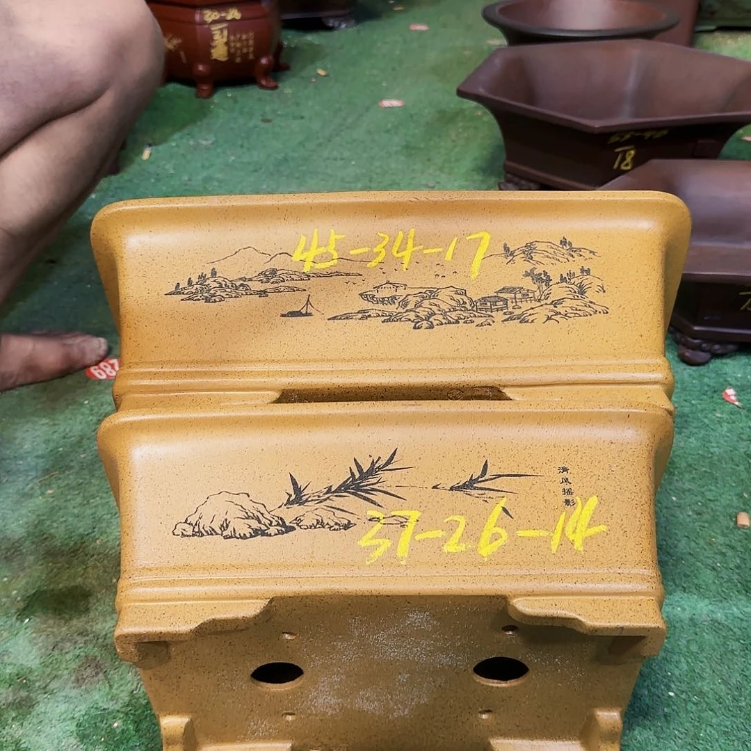 紫砂花盆紫砂花盆