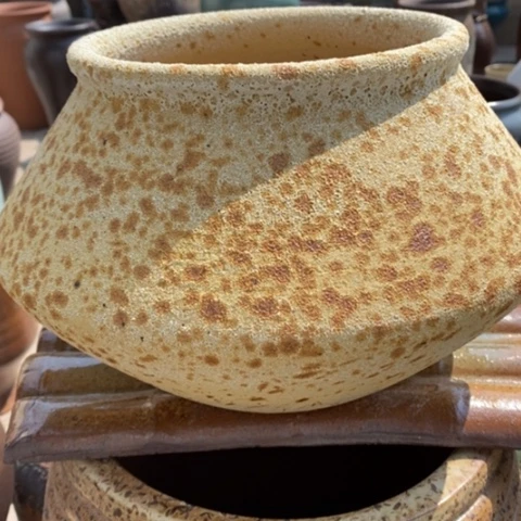 【闪购商品】紫砂花盆高约19口约19手工