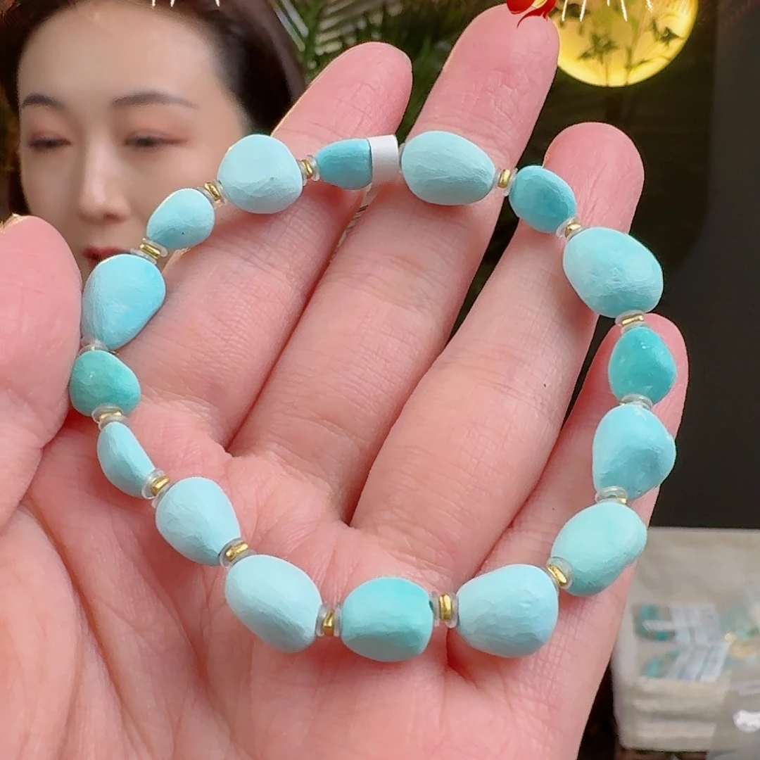 绿松石珠宝奇石未镶嵌