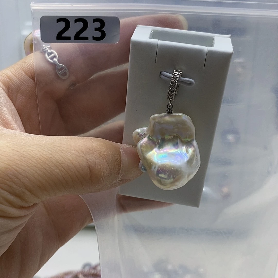 颈饰合金淡水珍珠