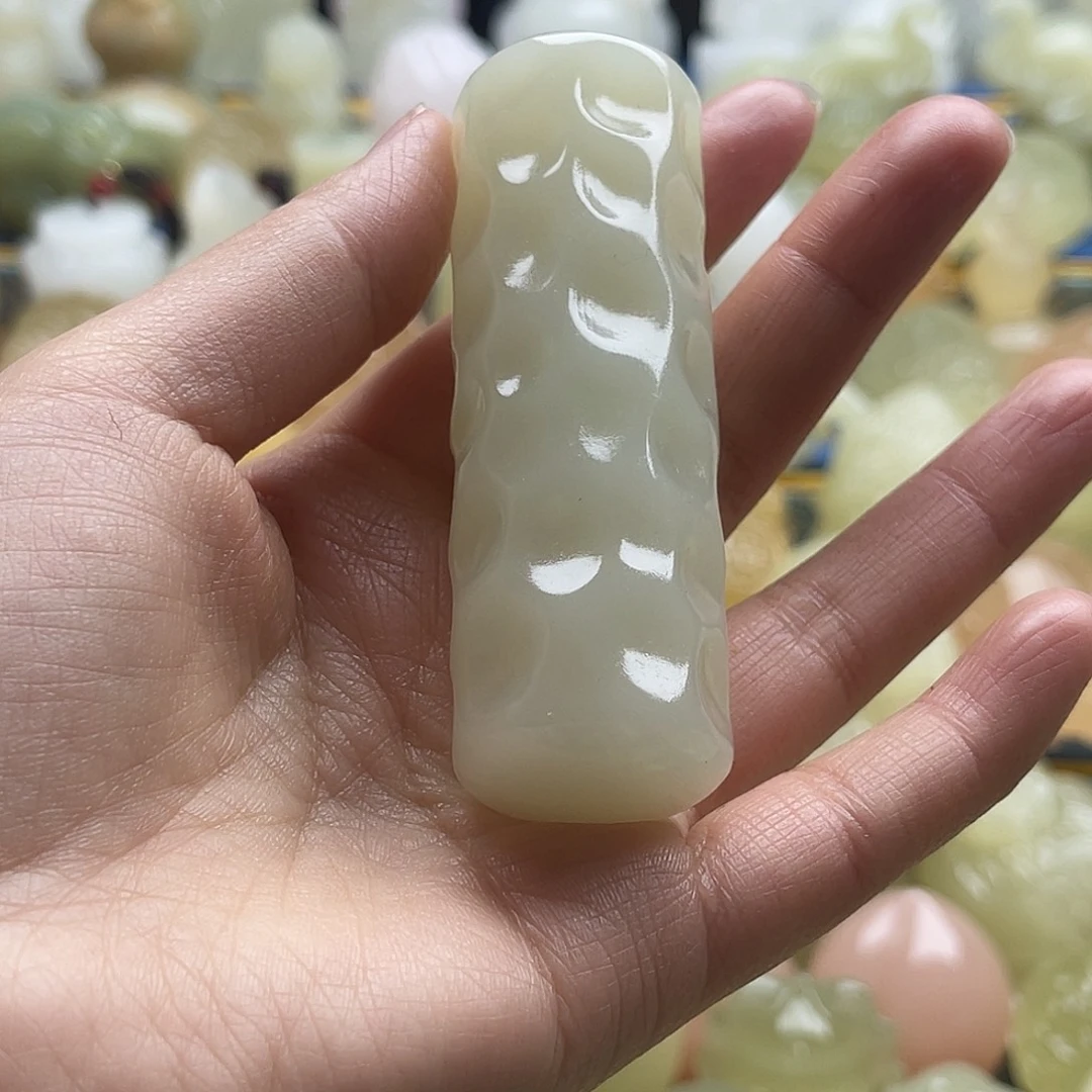 玉天然桌面小摆件