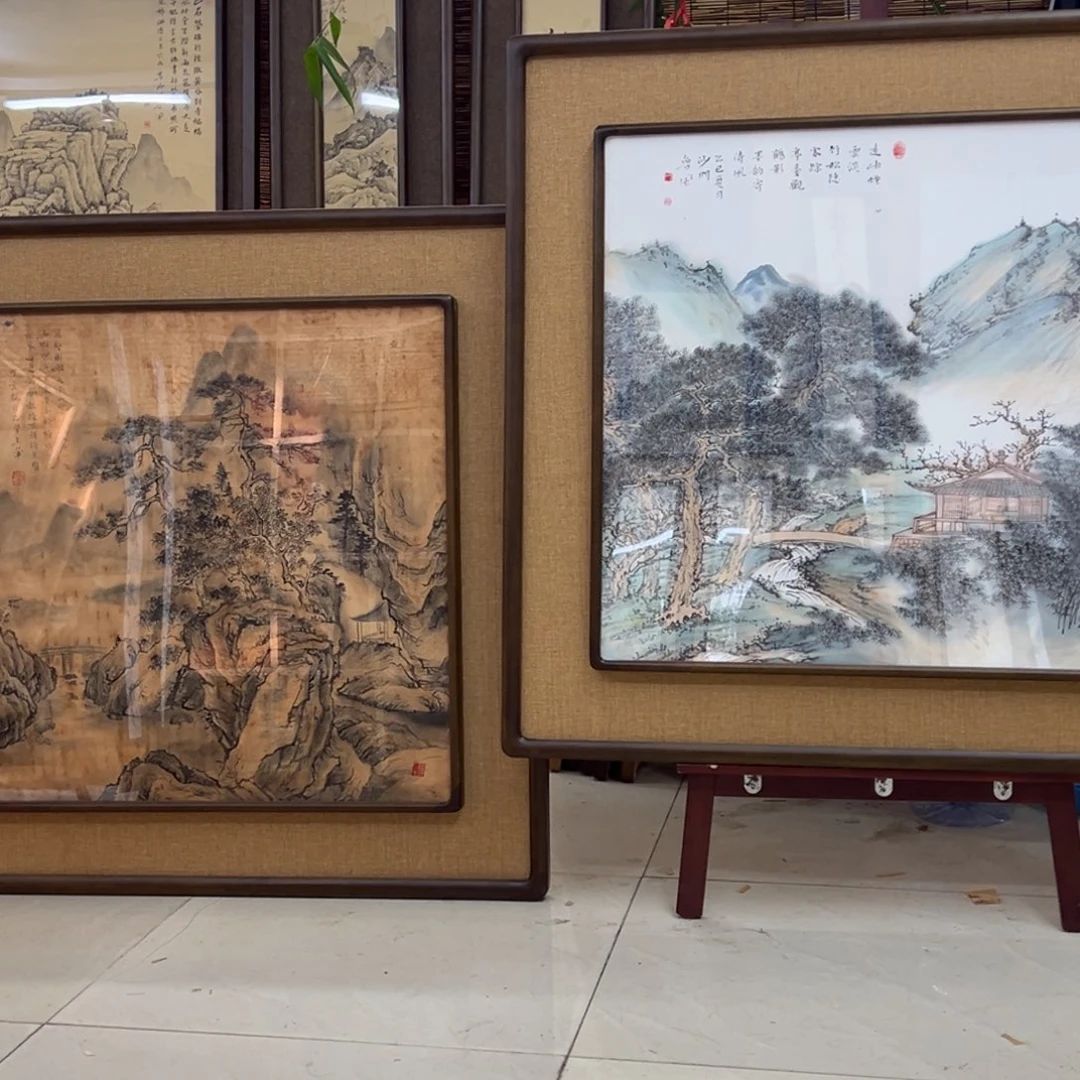 名***饮国画亲笔手绘作品