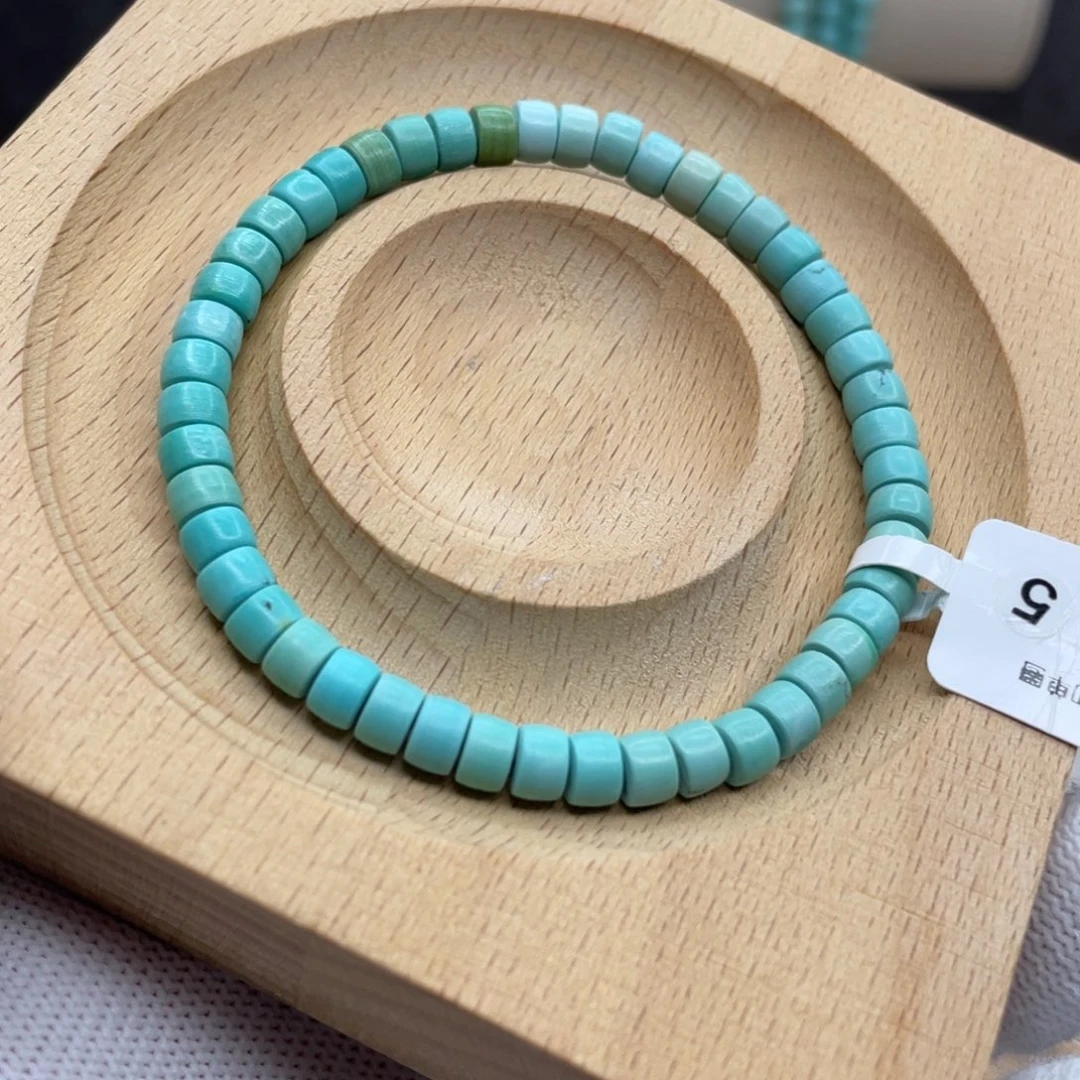 未镶嵌绿松石丝绒系列单圈卡5.1