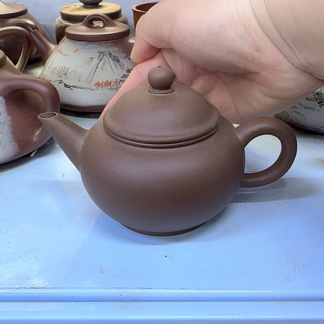 茶壶紫砂宜兴紫砂壶瑕疵处理
