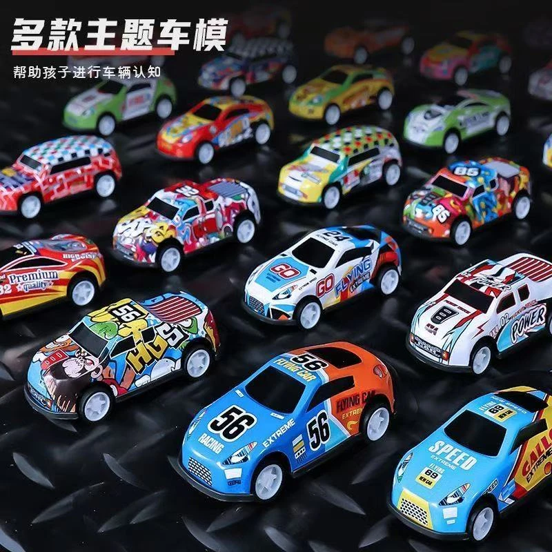 【爆款】金属回力小汽车惯性铁皮越野车