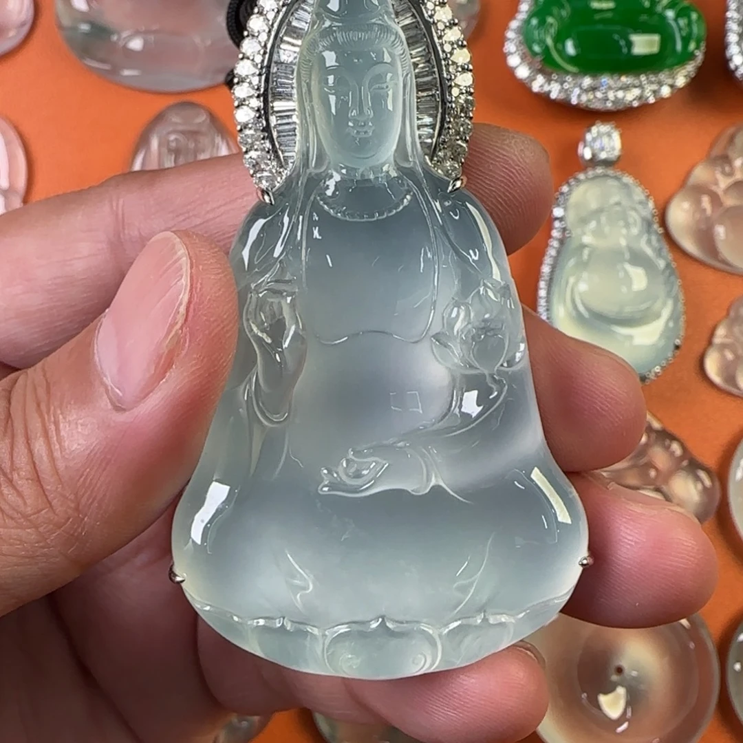 定制翡翠未镶嵌天然