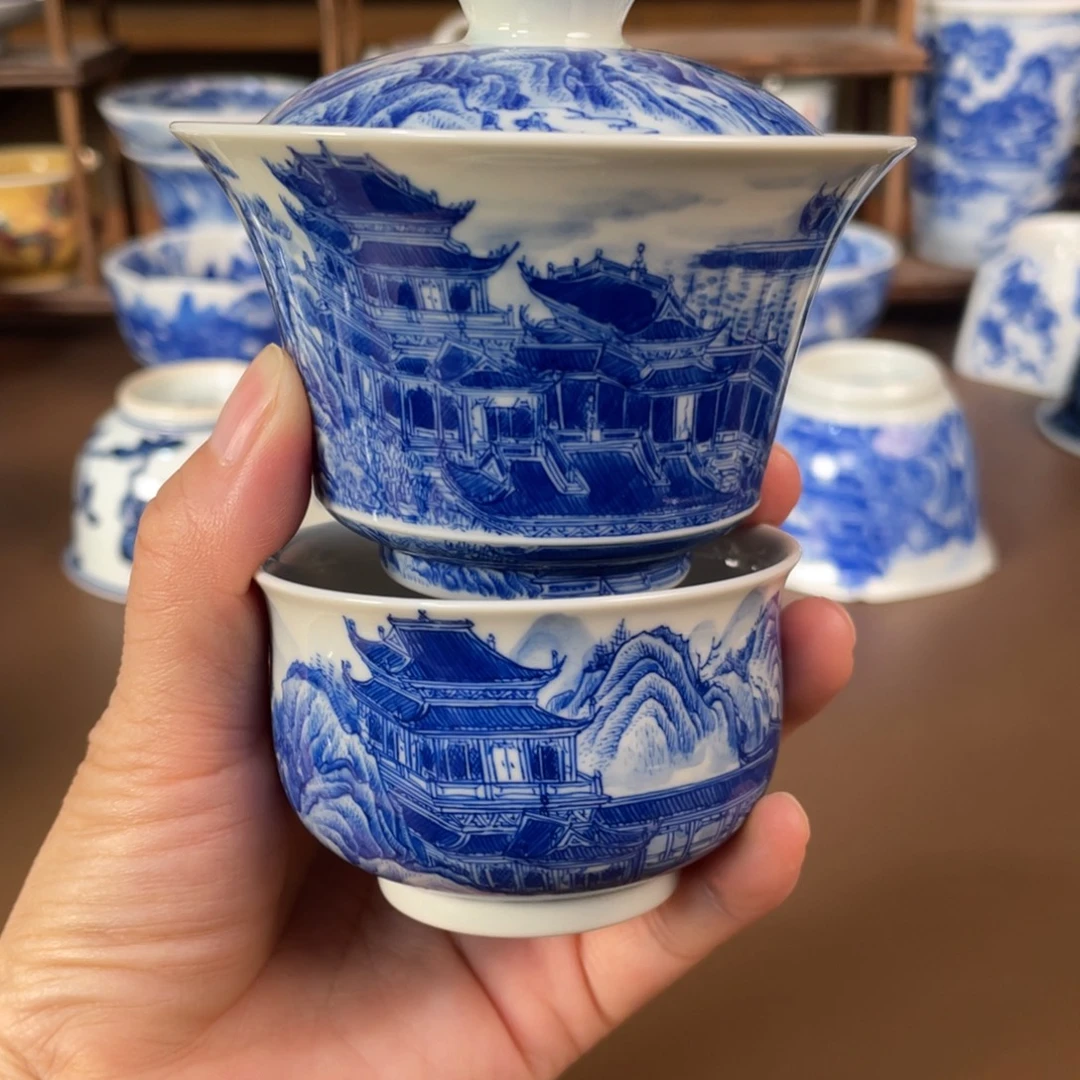 景德镇陶瓷手工手绘