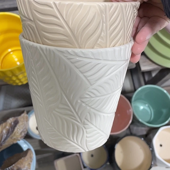 陶瓷花盆凑12米包邮