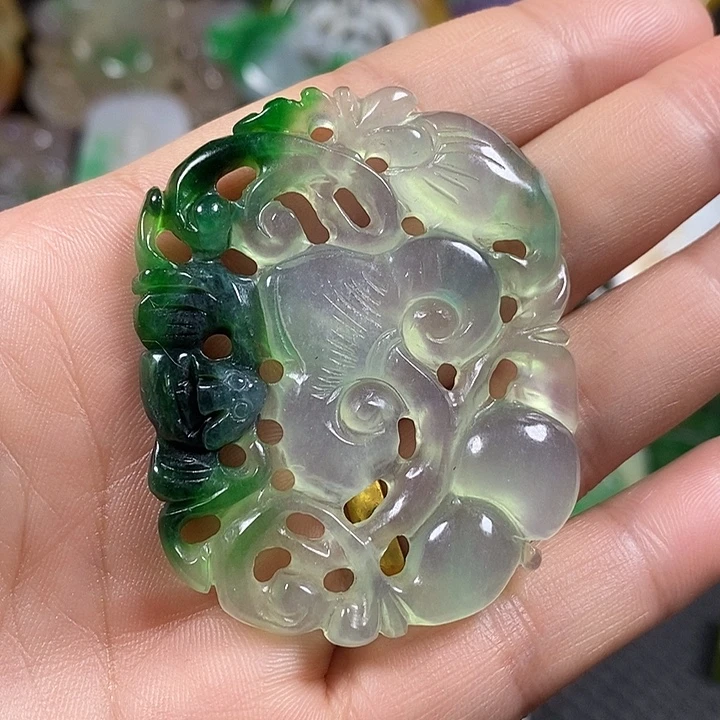 紫金钵盂菩提吊坠