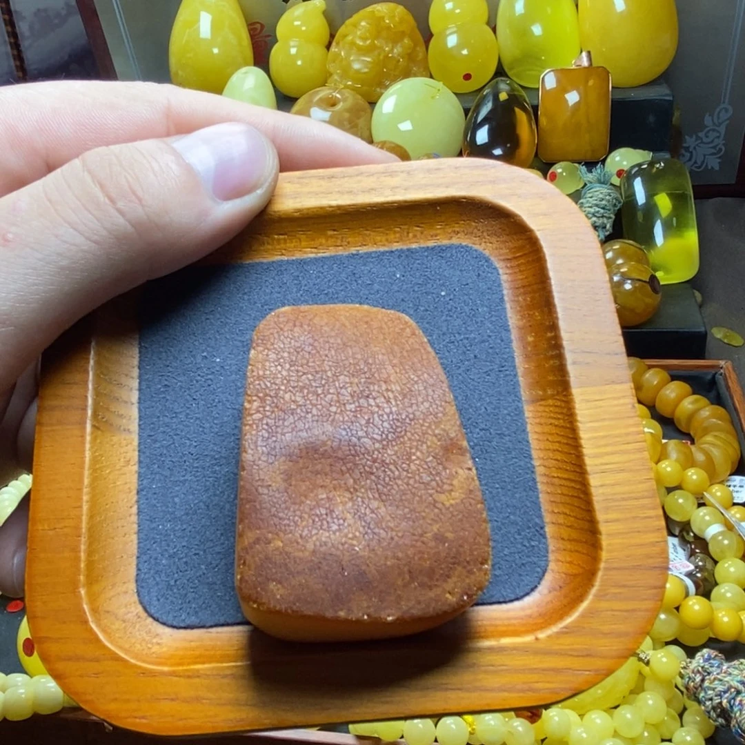 裸石琥珀未镶嵌蜜蜡