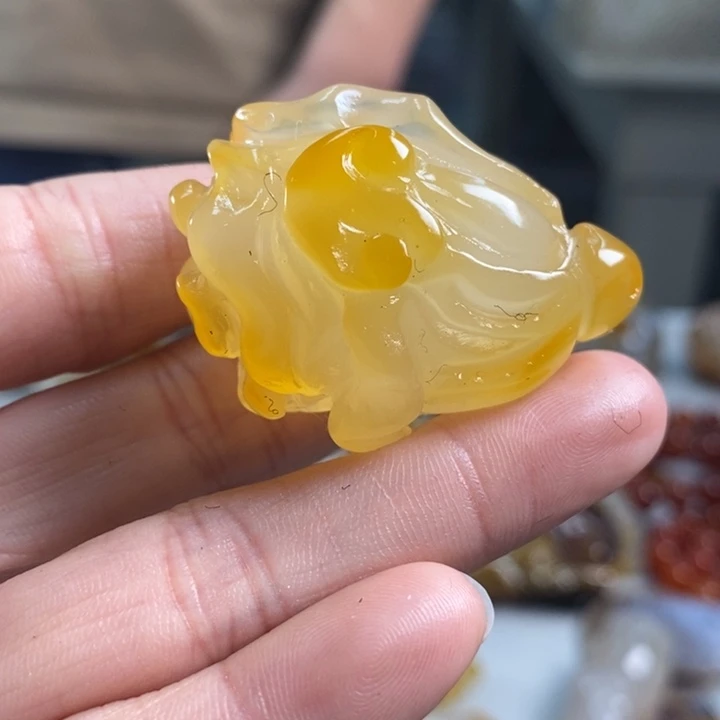 玛瑙/玉髓吊坠(不含链)未镶嵌