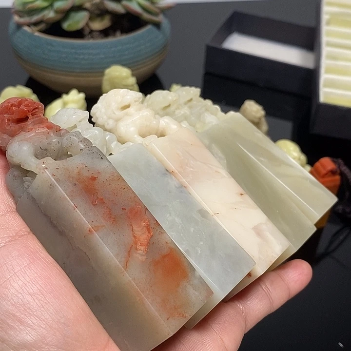 印石青田石老挝石