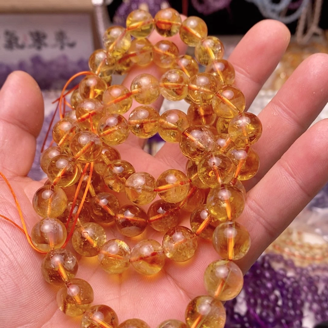 水晶手链未镶嵌黄塔晶11