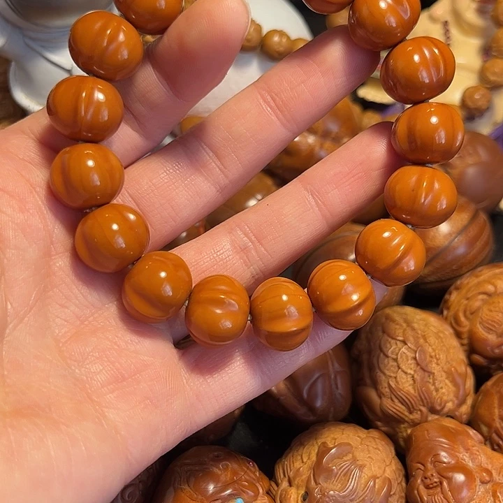 橄榄核手串/手链猴头1.6鲨鱼微瑕