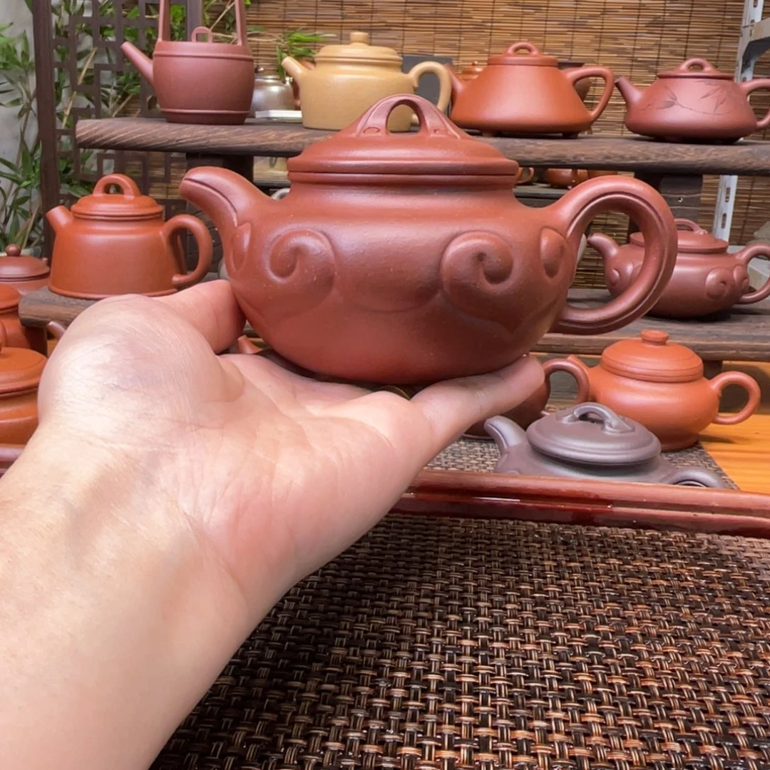 茶壶紫砂宜兴原矿紫砂手工制270