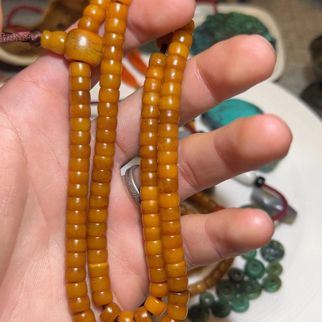 手串/手链鹿骨珠子