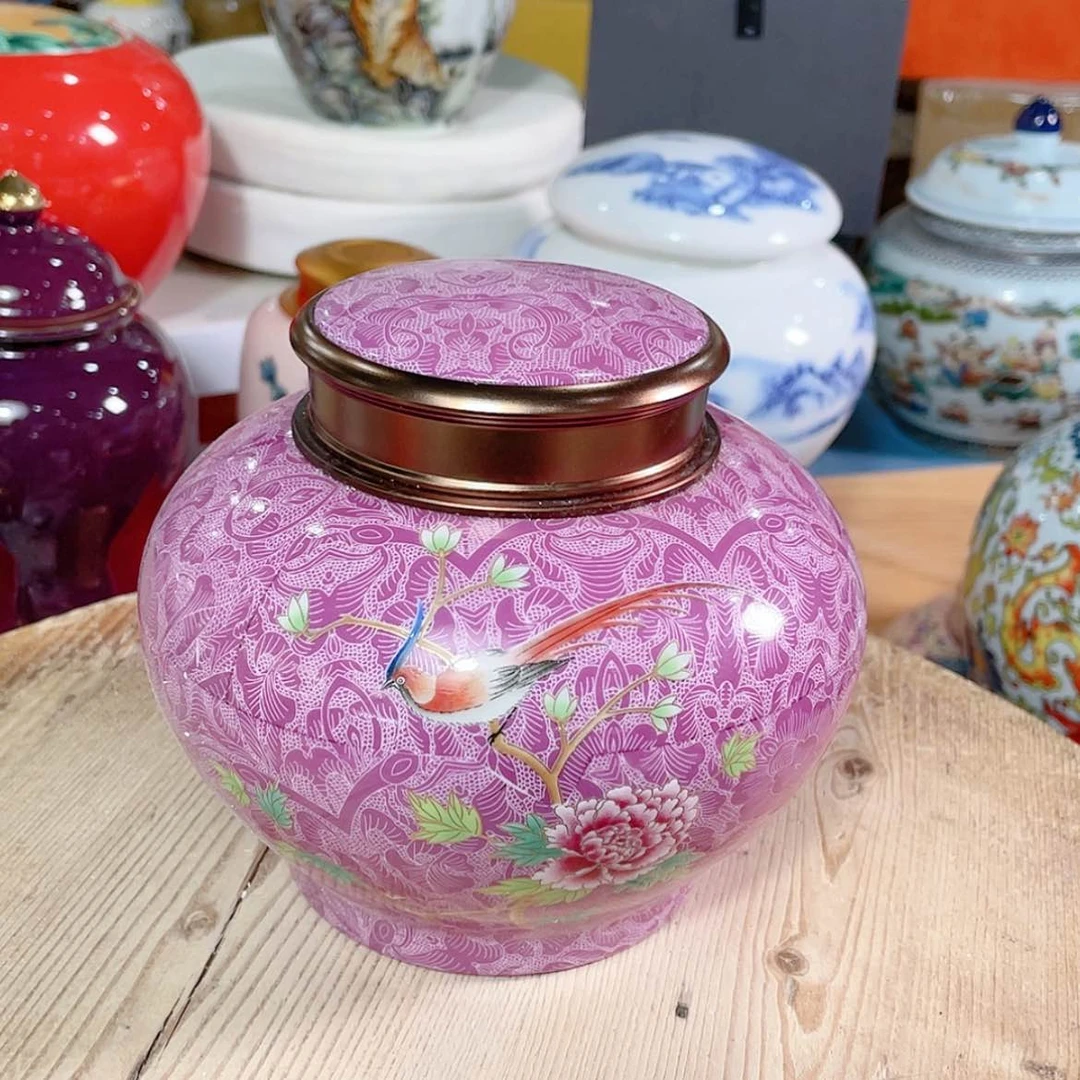 【闪购商品】罐陶瓷茶叶罐密封罐