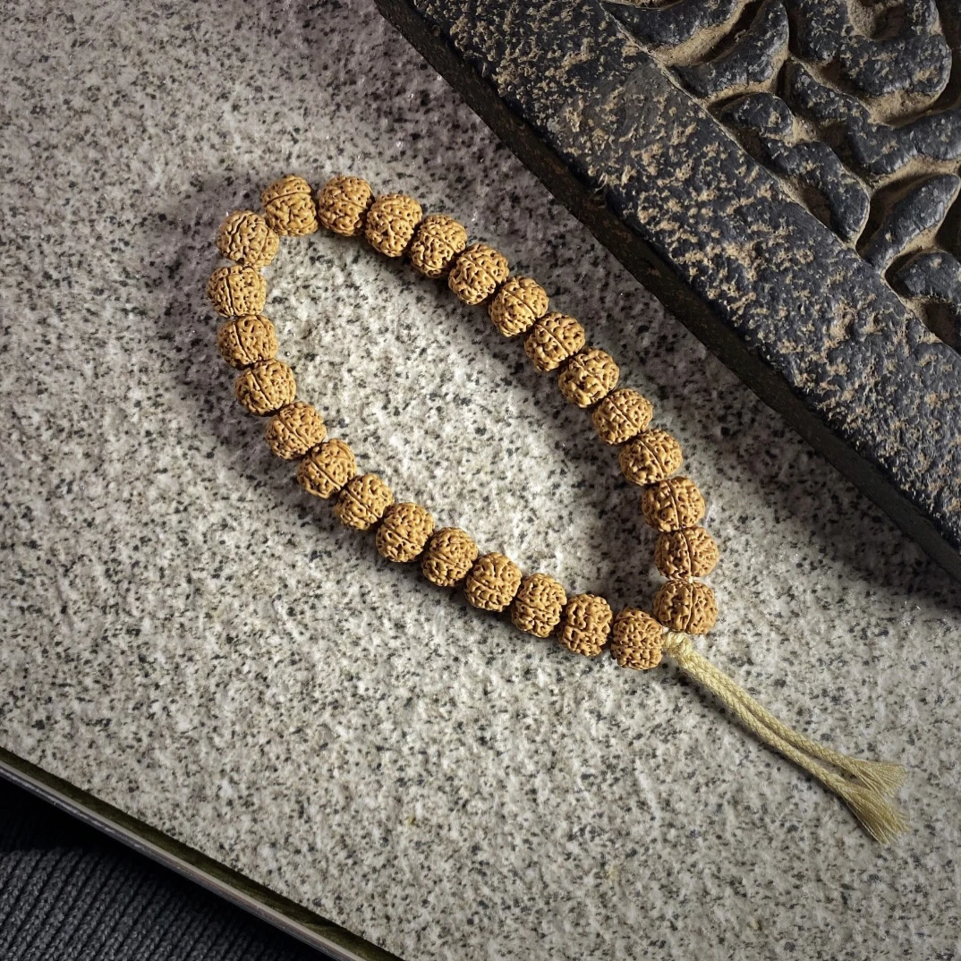 S2138【天价蜂巢】定制精挑五瓣原桩蜂窝小金刚单圈文玩手串男士