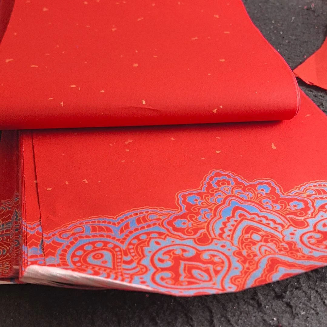 处理23X138蜡染纸边100张