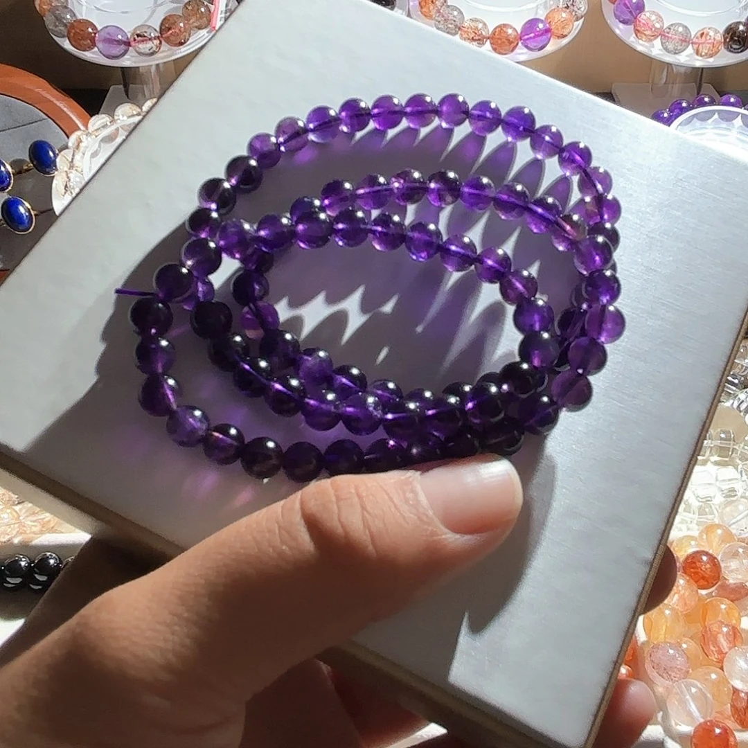 未镶嵌手链水晶手串