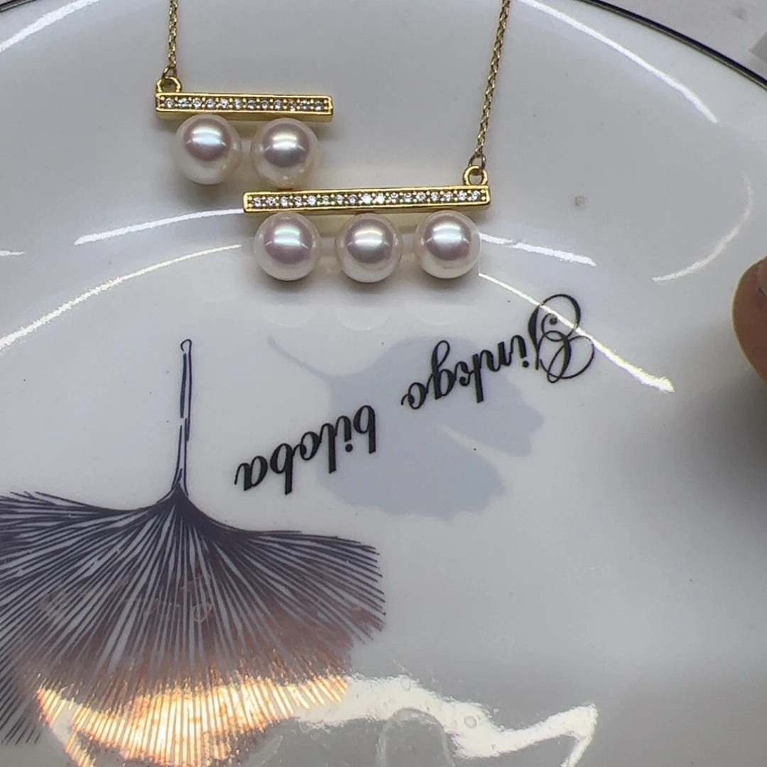 淡水珍珠耳饰合金