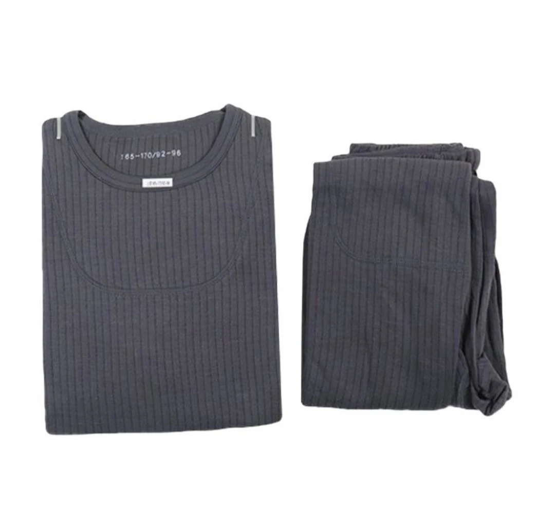 008【深灰色保暖】球衣裤套装