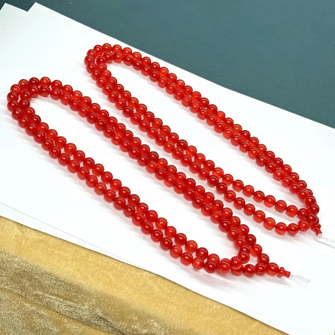 【AT】鱼惊石佛珠-约8mm（多样性发其一）