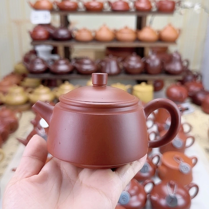夜***辰茶壶紫砂金钟壶200c